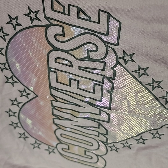 Converse Girls' Aluminum Heart T-Shirt (Big Kids) Size XL - Picture 14 of 14